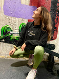 Womens Organic Cropped Hoodie