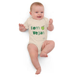 Organic Cotton Born Vegan Baby Bodysuit