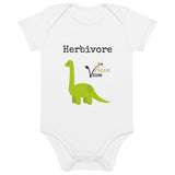 Organic Cotton Herbivore  Baby Body Suit