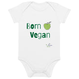 Organic Cotton Born Vegan Baby Bodysuit